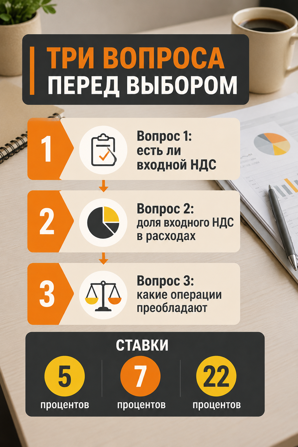 Три вопроса перед выбором